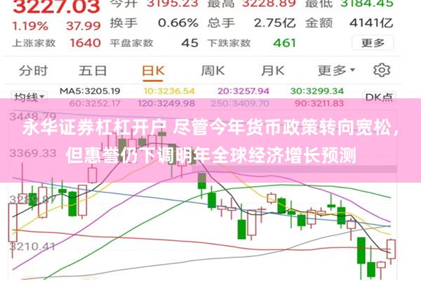 永华证券杠杠开户 尽管今年货币政策转向宽松，但惠誉仍下调明年全球经济增长预测