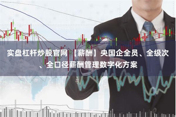 实盘杠杆炒股官网 【薪酬】央国企全员、全级次、全口径薪酬管理数字化方案