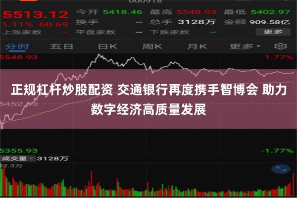 正规杠杆炒股配资 交通银行再度携手智博会 助力数字经济高质量发展